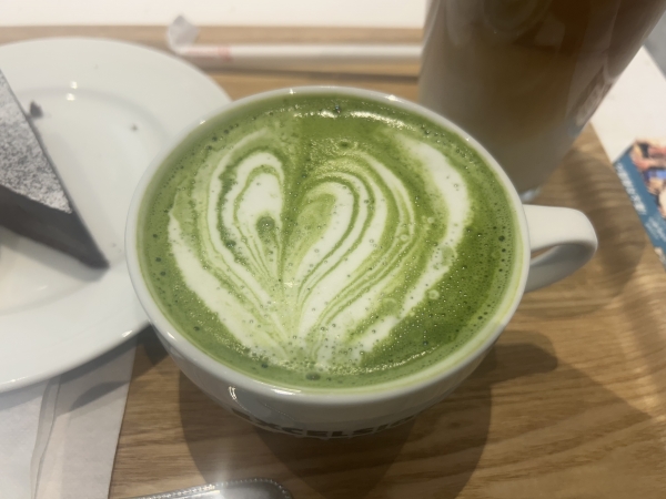 ラテアート可愛かった🤍🤍画像